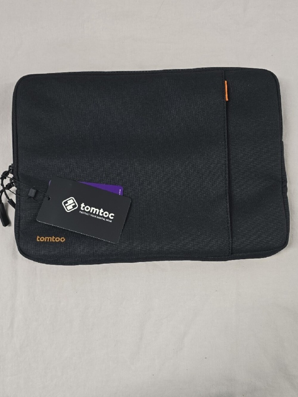 tomtoc Black Laptop/Tablet Sleeve